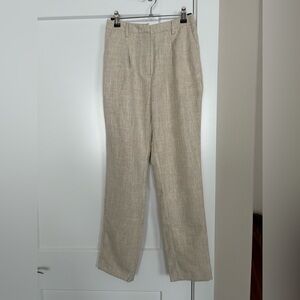 Chic Beige Women's Trousers
